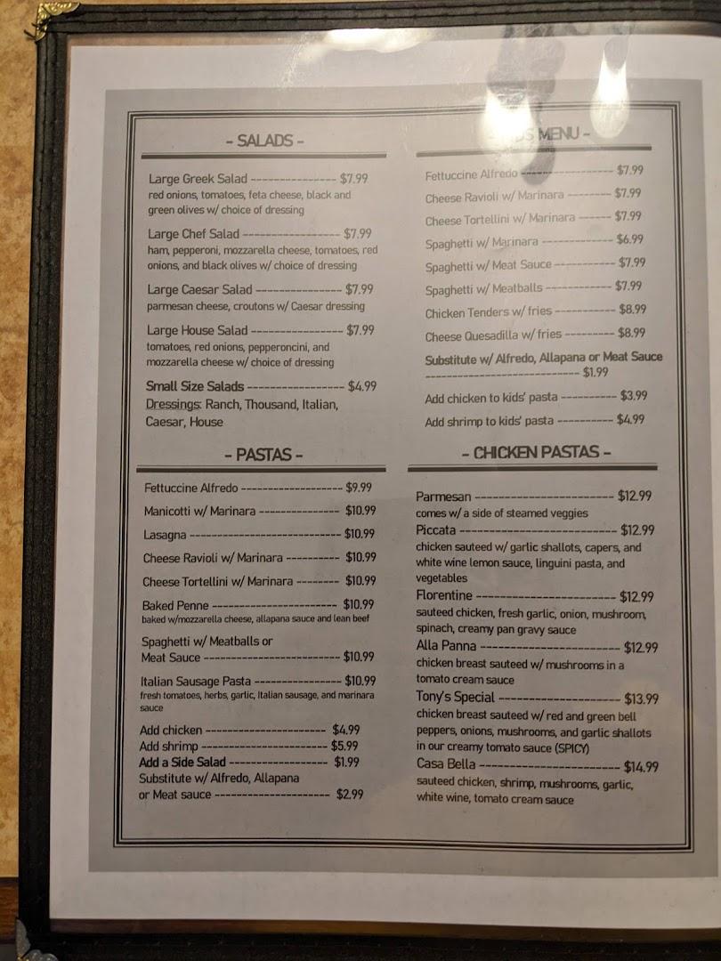 Casa Bella Pizza and Grill