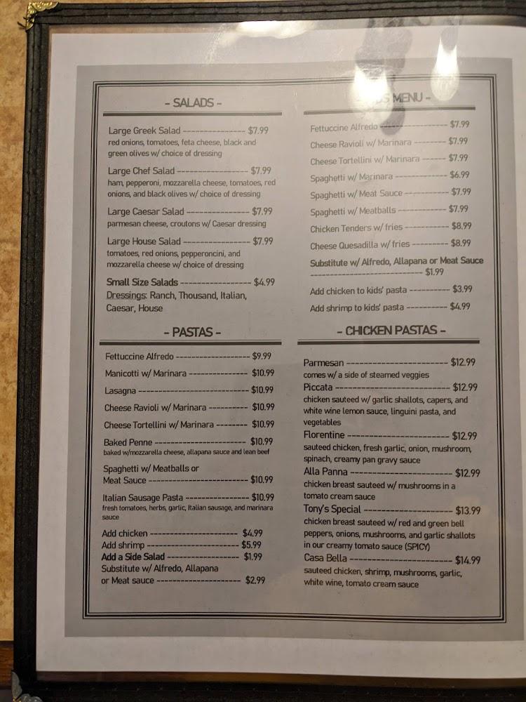 Casa Bella Pizza and Grill Bacon Cheese Fries